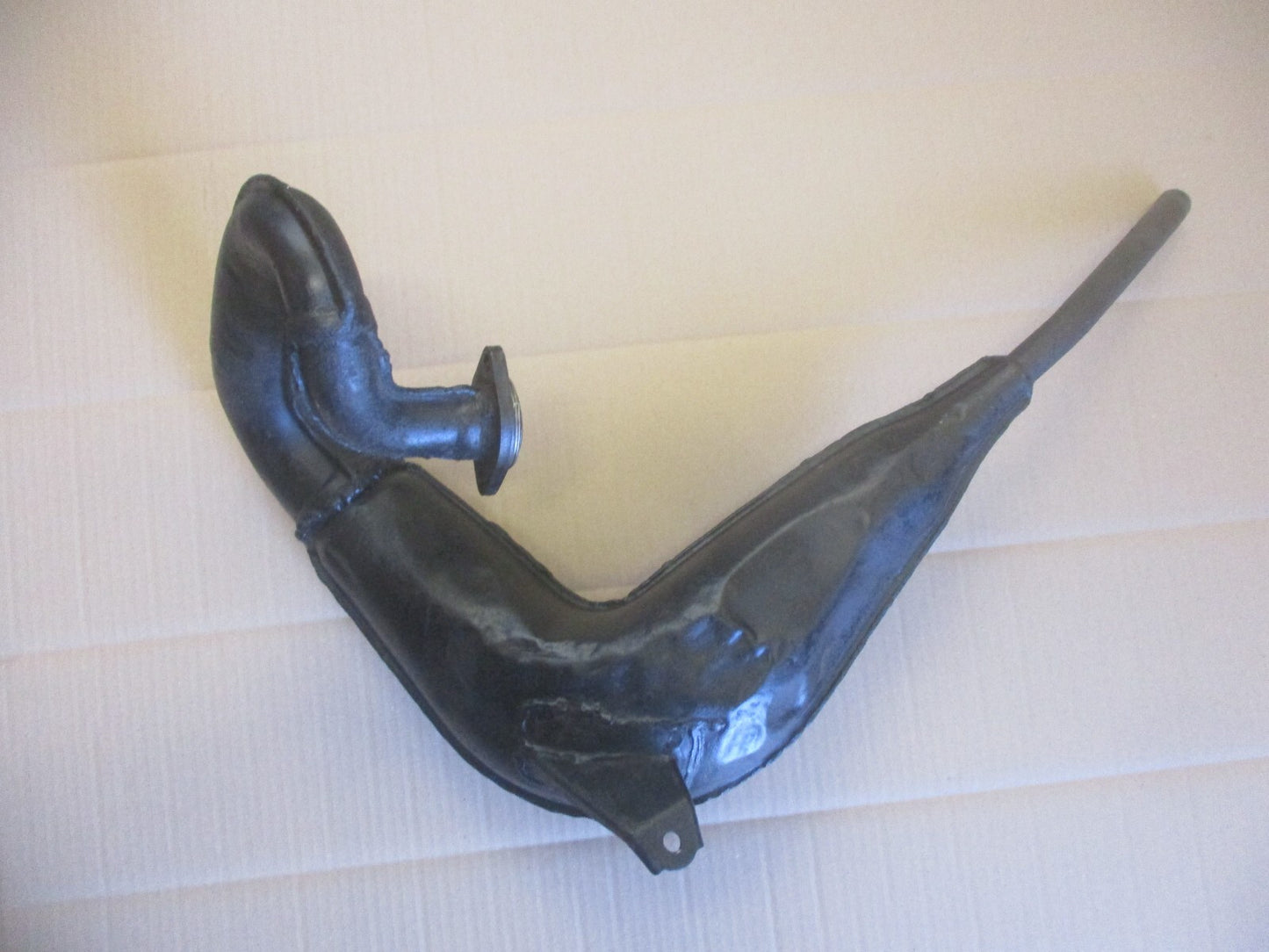 Pot d'échappement débridé et décalaminé pour Honda 125 MTX - JD05 - JD07