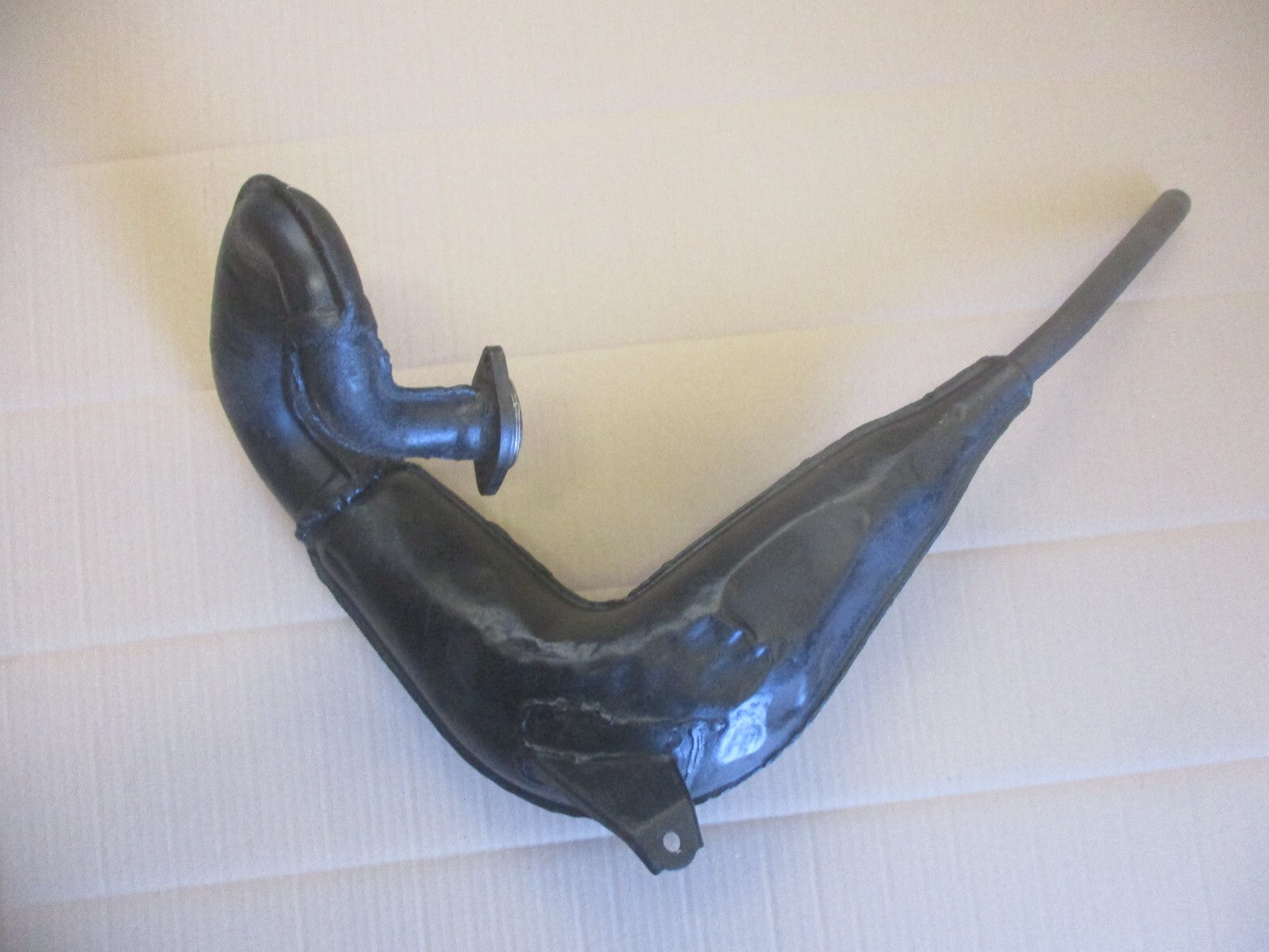 Pot d'échappement débridé et décalaminé pour Honda 125 MTX - JD05 - JD07