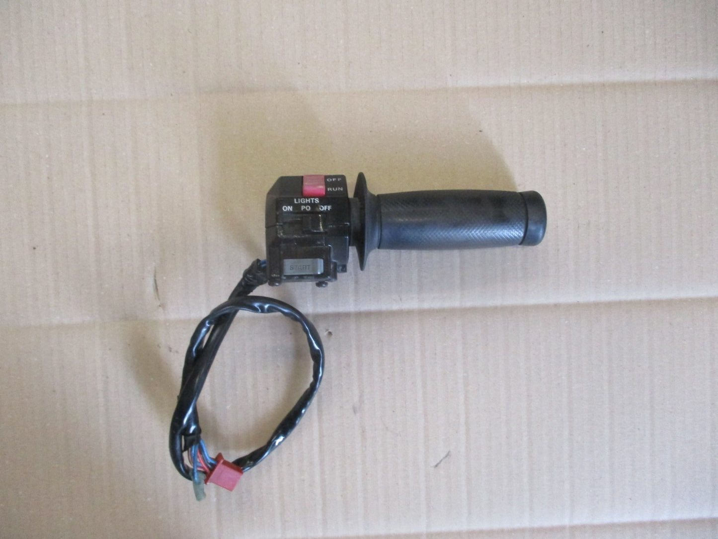 Poignée d'accélérateur +  cocotte pour Yamaha 535 XV Virago - 2YL