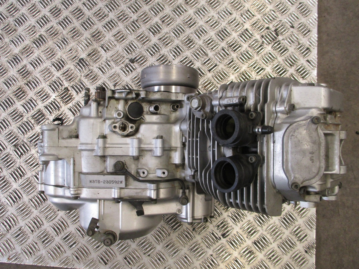 Moteur Yamaha 600 XTE - 3TB - commande d'embrayage sur carter d'embrayage