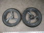 Roue avant et arrière avec pneu bon état pour Yamaha 125 TZR - 4FL