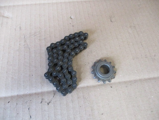 Pignon + chaine de demarreur pour Honda 125 CM - JC05