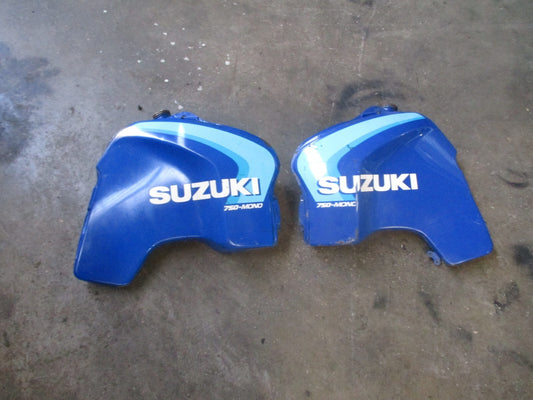 Réservoir droit et gauche pour Suzuki 750 DR - 800 DR - SR41 - SR42A