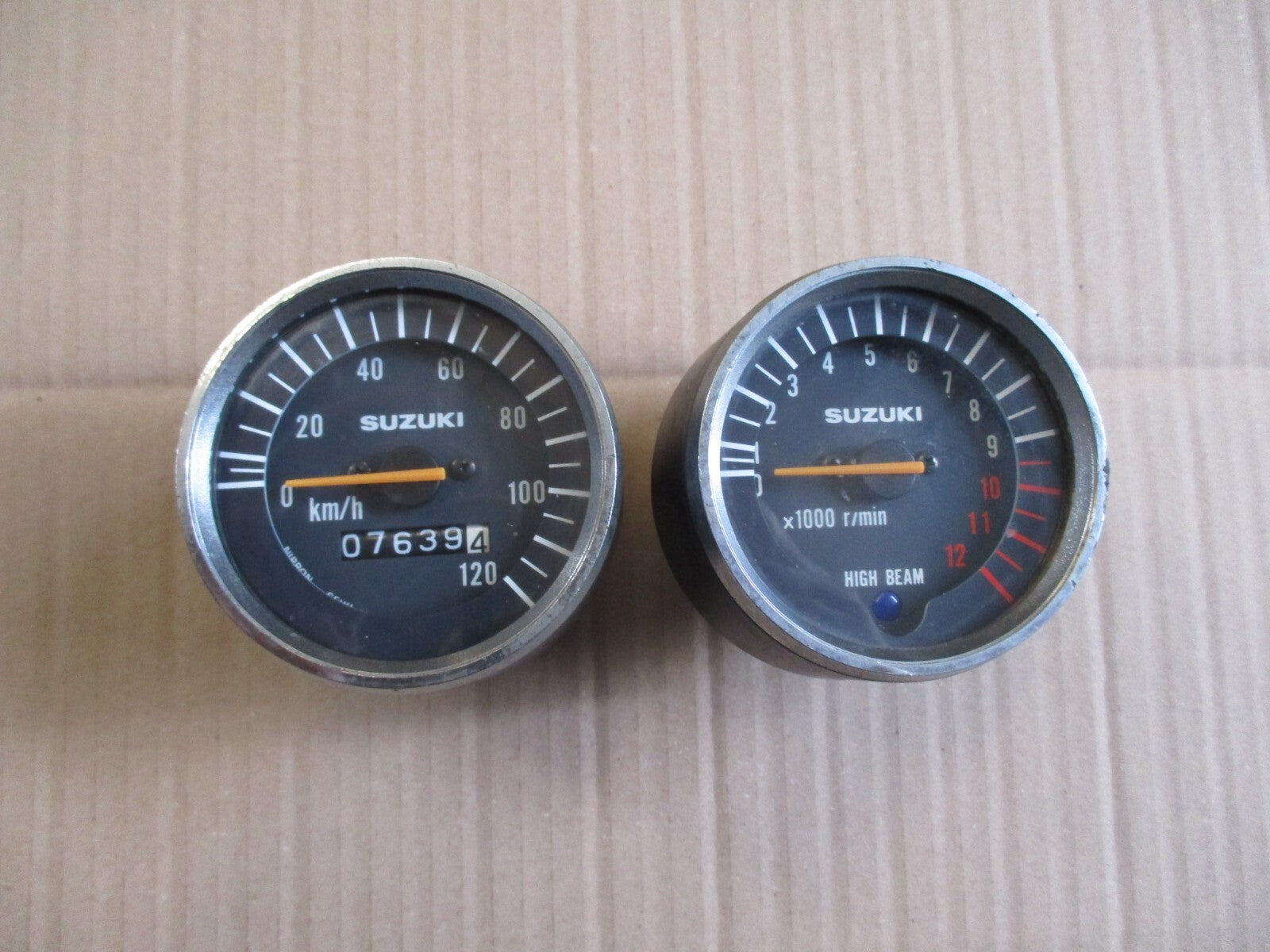 Compteur + compte tours pour Suzuki 50 ZR