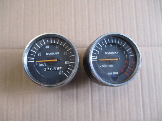 Compteur + compte tours pour Suzuki 50 ZR