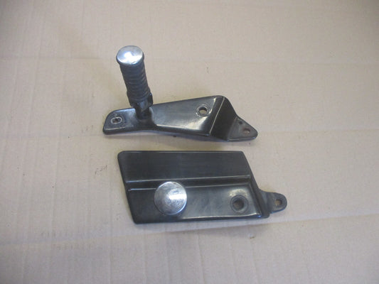 Cales pieds arrière + platines pour Yamaha 125 XV Virago - 5AJ
