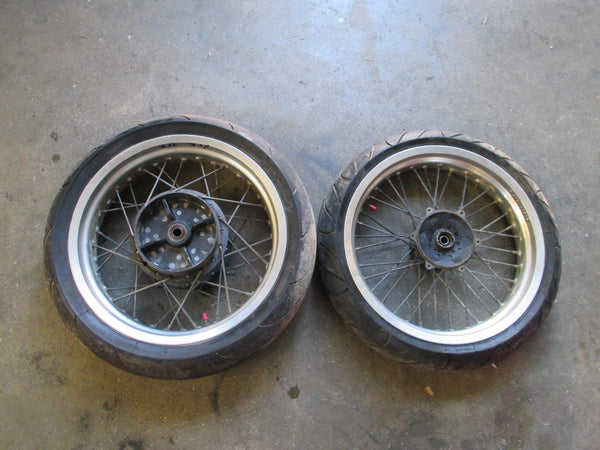 Roue avant et arrière avec jantes EXCEL pour Yamaha 600 XTE - 3TB - 4PT - DJ02