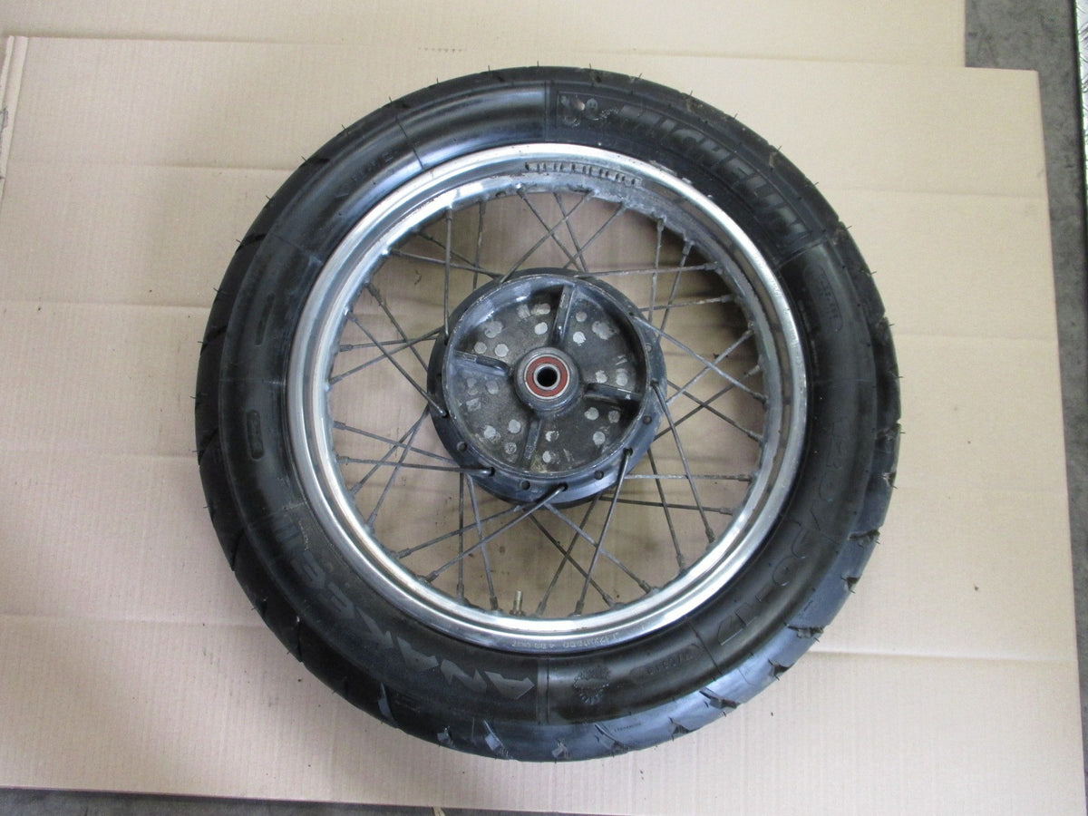 Roue arrière d'origine avec pneu quasi neuf Yamaha 600 XTE - 3TB - 4PT - DJ02