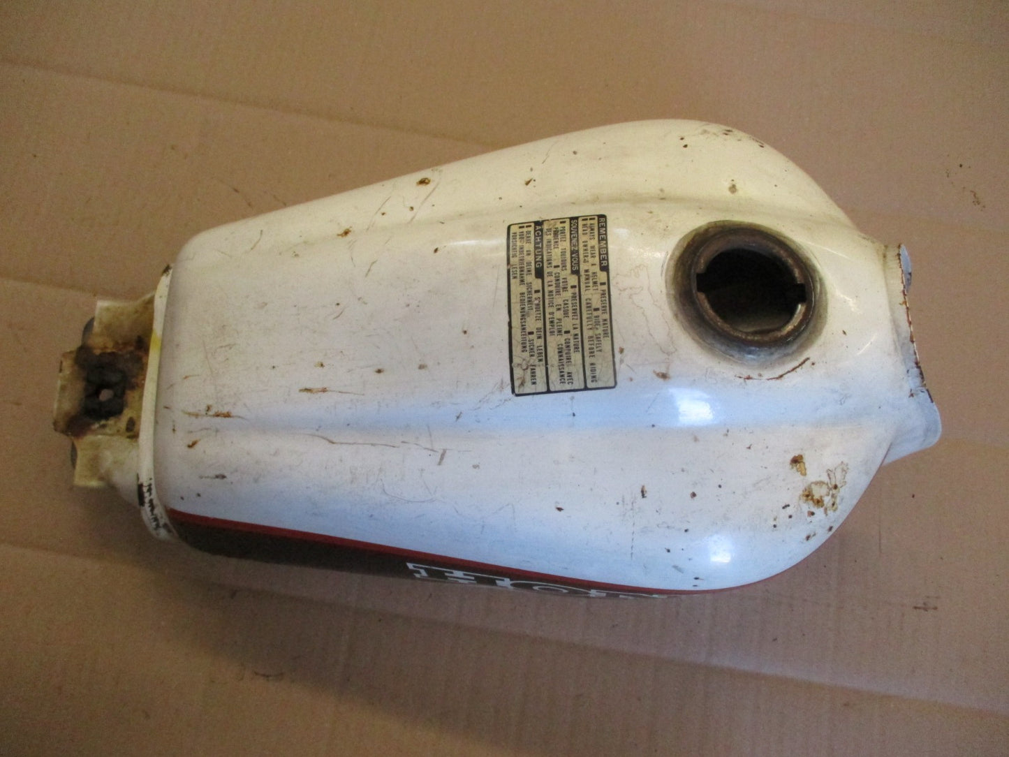 Réservoir d'essence pour Honda 125 XLS