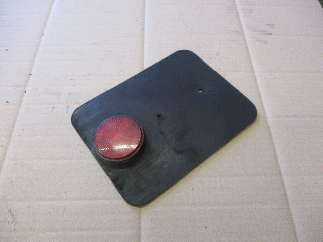 Plaque caoutchouc d'immatriculation + catadiopte pour Yamaha 125 TY