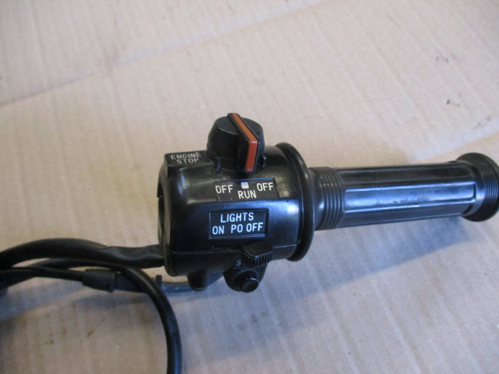 Poignée d'accélérateur + cocotte + cable pour Yamaha 125 SR - 10F