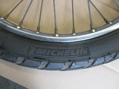 Roue avant avec pneu bon état pour Honda 125 XLR - JD04 - Frein à disque