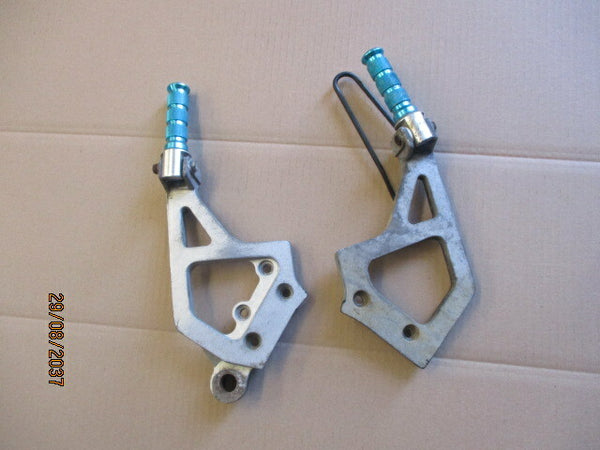 Cales pieds arrière pour Kawasaki 650 KLR - KL650B