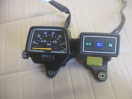 Bloc compteur 5114 kms + voyants pour Yamaha 125 TW - DE01 - DE054