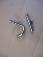 Tuyauteries d'eau rigides chromées pour Honda 750 Africa twin - XRV - RD04