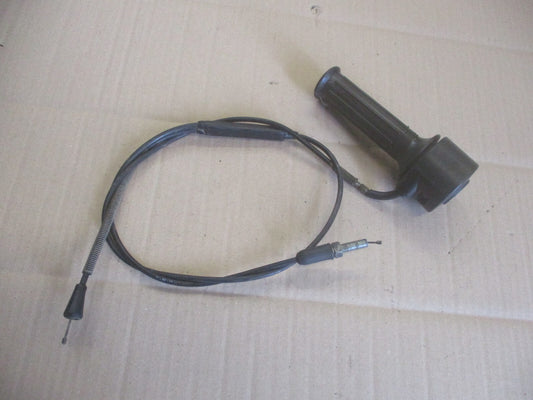 Poignée d'accélérateur + cables pour Suzuki 125 TS B - 1979